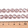 Electroplate Glass Beads Strands EGLA-Q129-01A-4