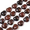 Natural Mahogany Obsidian Beads Strands G-NH0069-A09-2