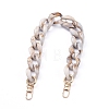 Acrylic Curb Chain Purse Bag Handle AJEW-BA00004-02-1