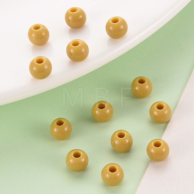 Opaque Acrylic Beads MACR-S370-C6mm-29-1