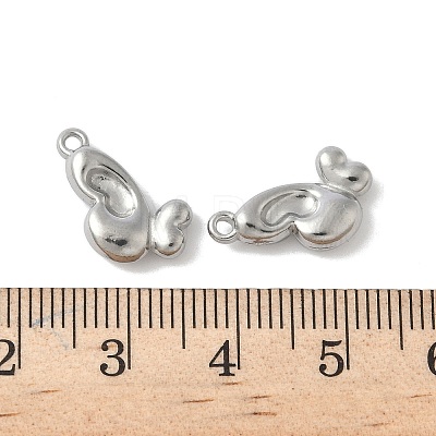 304 Stainless Steel Pendants STAS-F320-03B-P-1