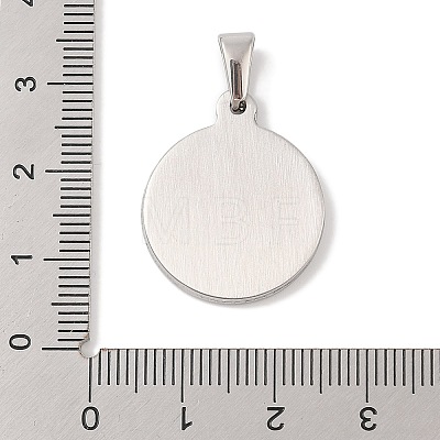 304 Stainless Steel Pendants STAS-S001-01P-A-1