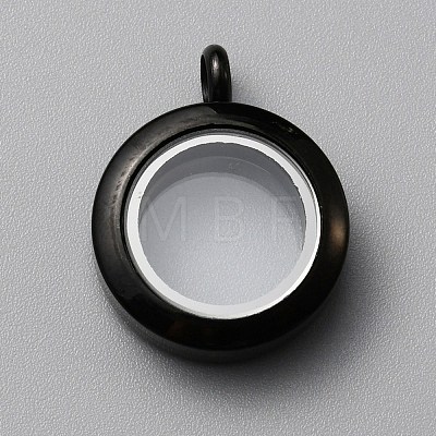 304 Stainless Steel Locket Pendants FIND-WH0032-58A-EB-1