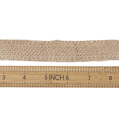 Braided Burlap Ribbon OCOR-TAC0001-01A-1