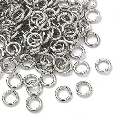 Tarnish Resistant 304 Stainless Steel Open Jump Rings X-STAS-R065-42-1