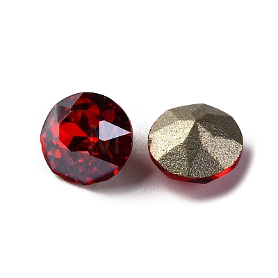 Glass Rhinestone Cabochons RGLA-A026-01A-227SS-1