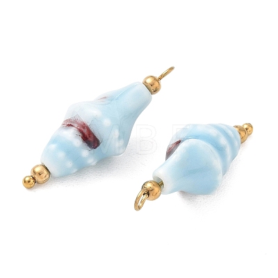 Handmade Porcelain Pendants STAS-Q119-29G-05-1