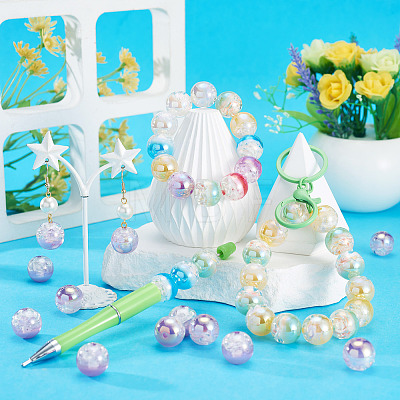 10Pcs Resin Beads PACR-TA0001-33I-1