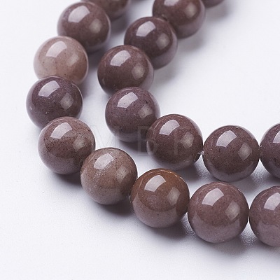 Natural Purple Aventurine Beads GSR025-1