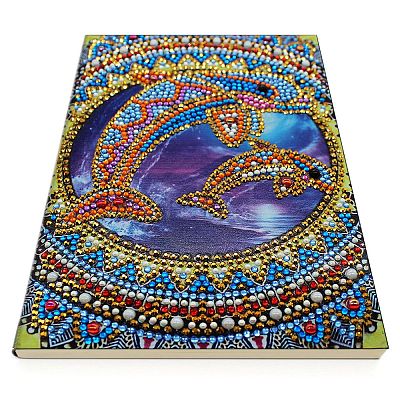 Fish DIY Diamond Painting Notebook Kits PW-WG8D6DD-01-1