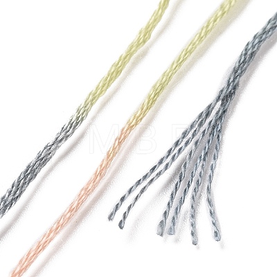 10 Skeins 6-Ply Polyester Embroidery Floss OCOR-K006-A08-1