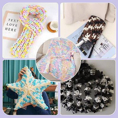 Polyester Bent Knitting Yarn OCOR-TADJ0001-06B-1
