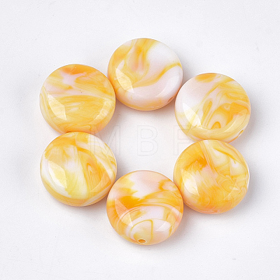 Acrylic Beads X-OACR-T009-12-1