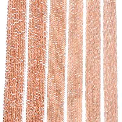 Electroplate Glass Beads Strands LS-EGLA-A044-T8mm-A21-1