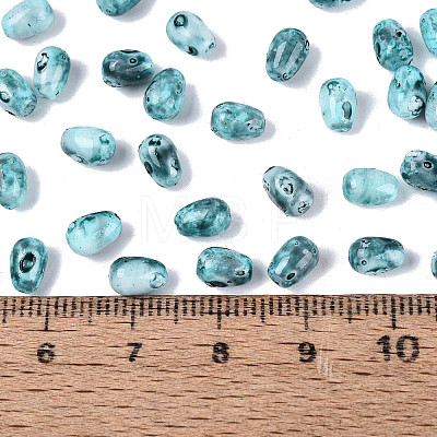 Picasso Glass Seed Beads SEED-N012-10H-1