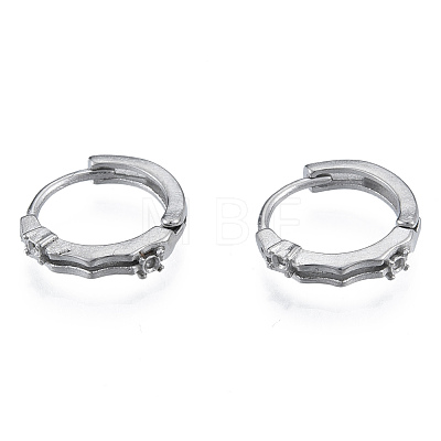 Tarnish Resistant 304 Stainless Steel Hoop Earrings Findings LS-STAS-N092-189-1