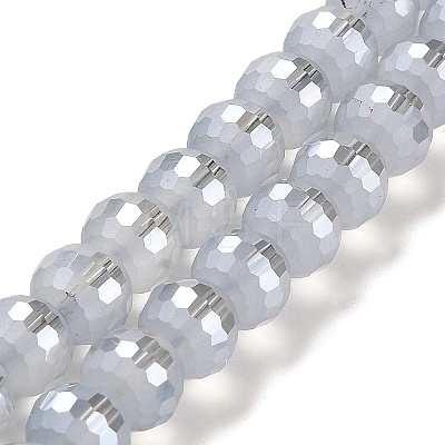 Electroplate Glass Beads Strands EGLA-Z001-03A-PL02-1