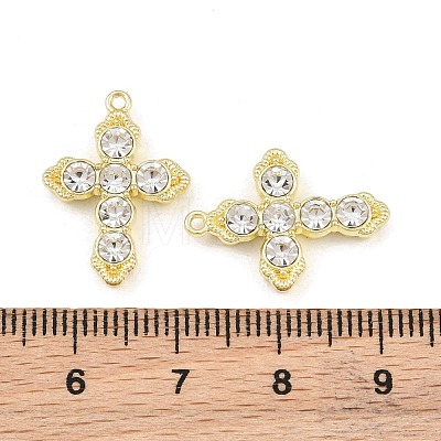 Alloy with Crystal Rhinestone Pendants RB-CBA7AC6-08G-03-1