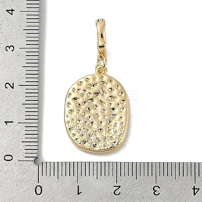 Brass Enamel Pendants KK-P283-26G-1