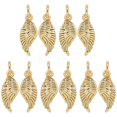 10Pcs Brass Pendants KK-BC0015-76-1