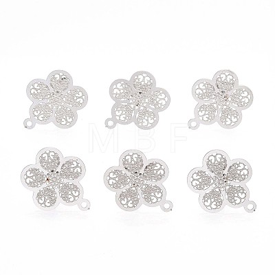 Non-Tarnish 304 Stainless Steel Stud Earring Findings LS-STAS-S079-37B-1