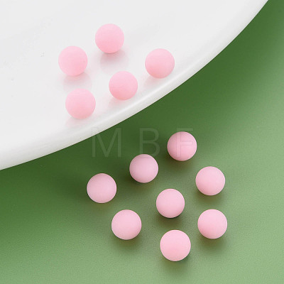 Opaque Acrylic Beads PAB702Y-B01-02-1