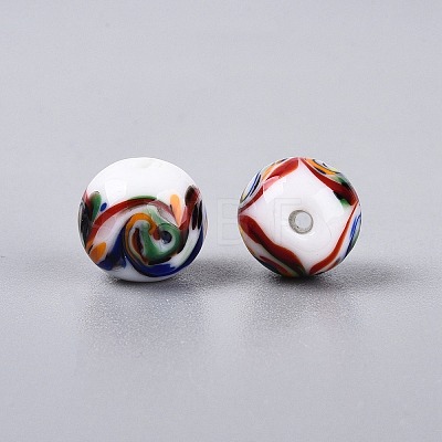 Handmade Lampwork Beads LAMP-Q039-05H-1