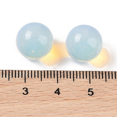 Opalite No Hole Sphere Beads G-K353-04B-19-1