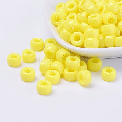 Halloween Theme Opaque Acrylic European Beads PL338-M-1