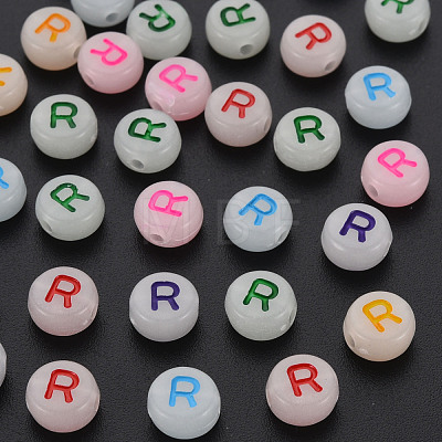 Acrylic Beads MACR-N008-58R-1