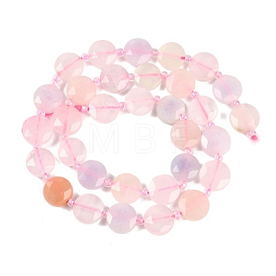 Natural Morganite Beads Strands G-C116-A60-01-1