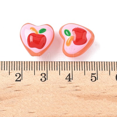 Baking Paint Glass Enamel Beads LAMP-D303-02G-1