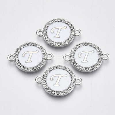 Alloy Enamel Links Connectors ENAM-TAC0003-01S-04T-1