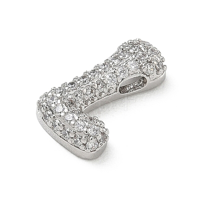 Brass Micro Pave Cubic Zirconia Pendants KK-A300-02P-L-1
