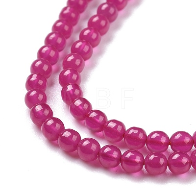 Natural Ruby/Red Corundum Beads Strands G-D463-09A-1