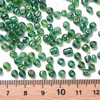 6/0 Round Glass Seed Beads SEED-US0003-4mm-167-1
