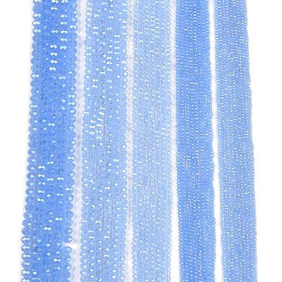 Electroplate Glass Beads Strands LS-EGLA-A044-J3mm-A03-1