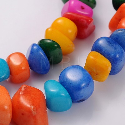 Natural Mashan Jade Beads Strands JBS014-1