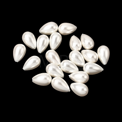 Electroplated Shell Pearl Beads BSHE-B008-03-1