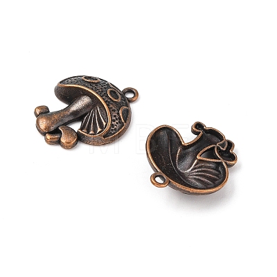 Tibetan Style Alloy Pendants X-TIBEP-10995-R-1