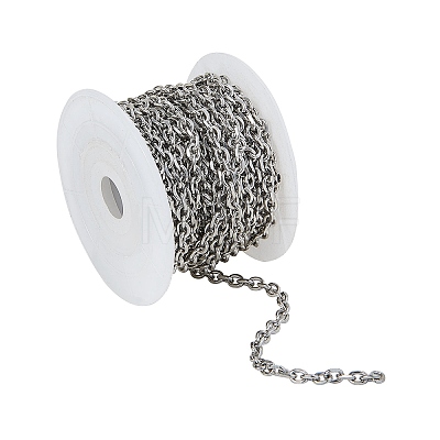 304 Stainless Steel Cable Chains CHS-CJ0001-13-1
