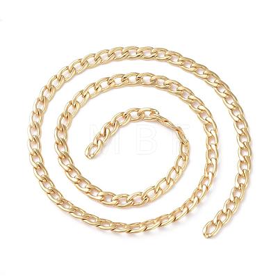 Brass Curb Chains CHC-G005-08G-1