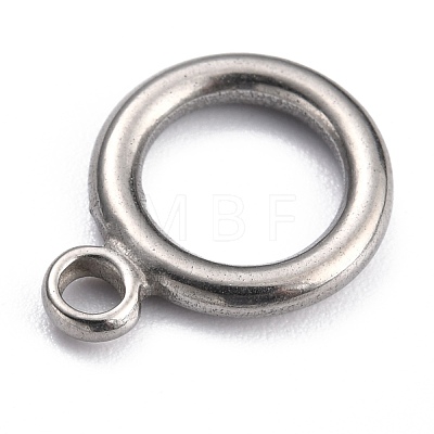 304 Stainless Steel Toggle Clasps Parts X-STAS-H140-16P-1