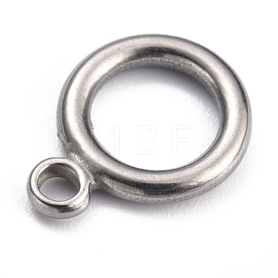 Non-Tarnish 304 Stainless Steel Toggle Clasps Parts X-STAS-H140-16P-1