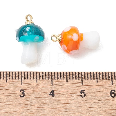 Handmade Lampwork Pendants PALLOY-JF05446-01-1