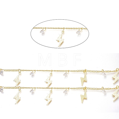 3.28 Feet Brass Curb Chains X-CHC-H101-08G-1
