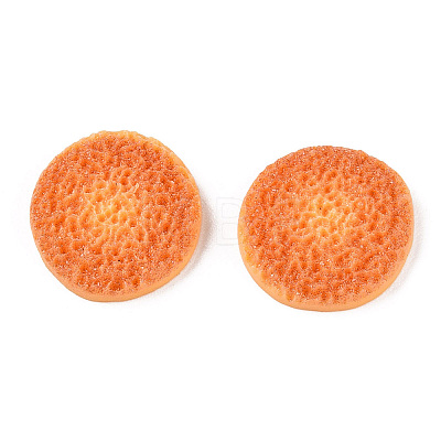 Cookie Luminous Resin Cabochons CRES-T026-02B-1