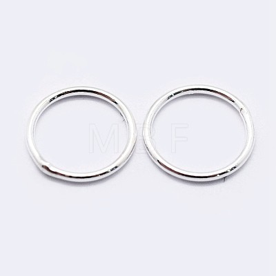 925 Sterling Silver Round Rings STER-F036-03S-0.8x5-1