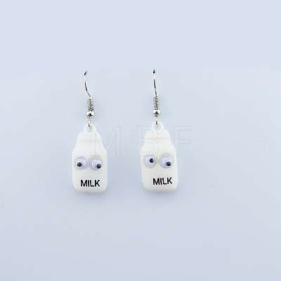 Dessert Resin Dangle Earrings FS-WGC540C-04-1