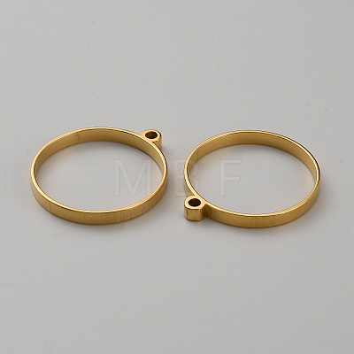 304 Stainless Steel Open Back Bezel Pendants LS-STAS-WH0017-034-1